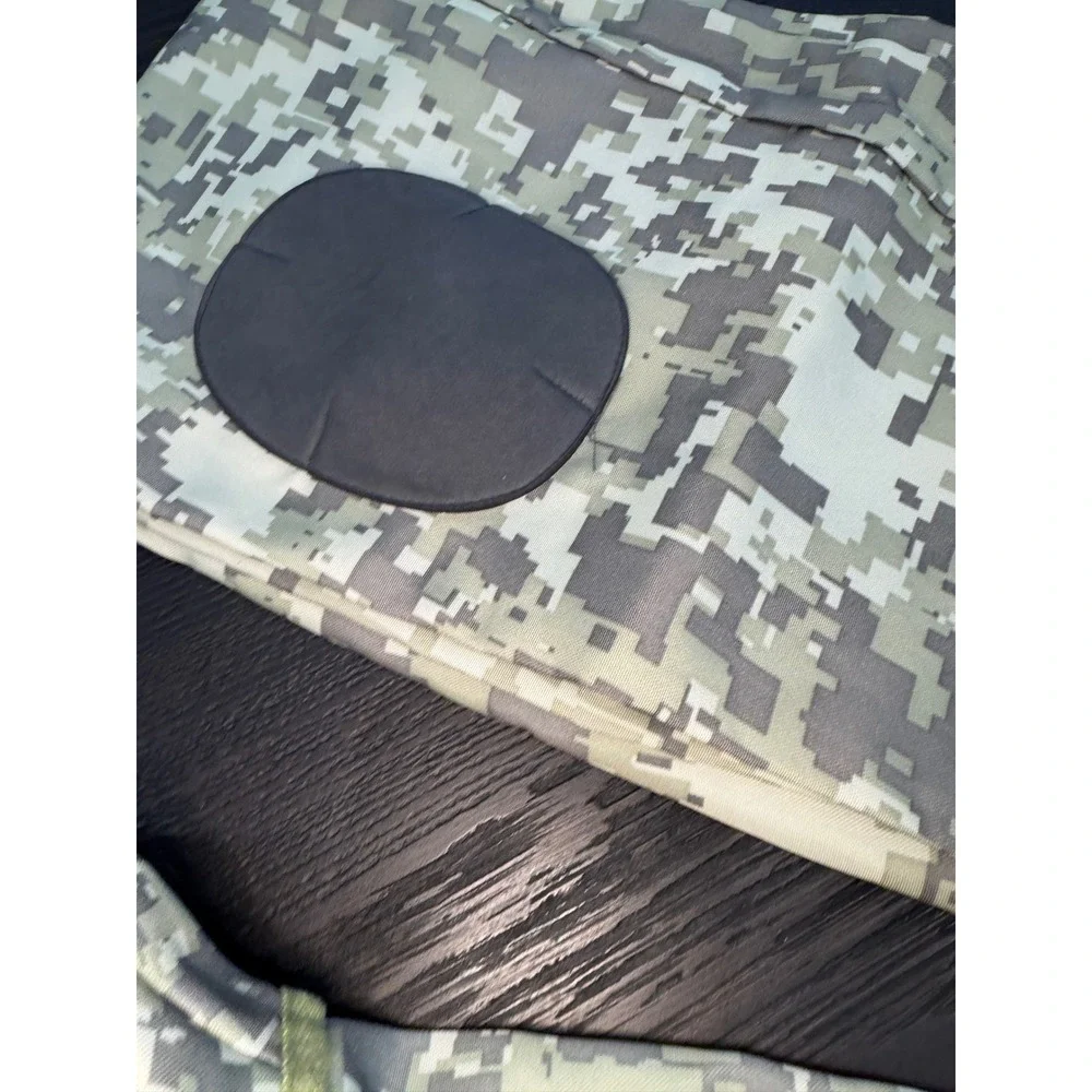 Kids‎ Digital Camouflage Trooper Costume Set Tactical Military Uniform 2pc Gray